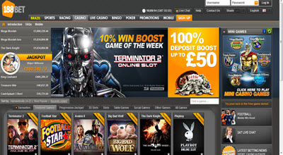 188Bet Casino Games & Review