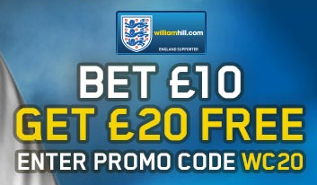 William Hill World Cup Free Bet Offer